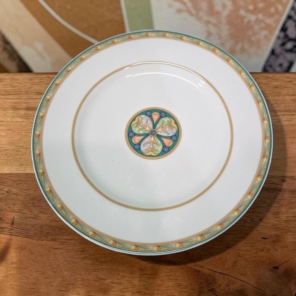 Noritake Brandywine Salad Plate,โ Vintage Impromptu Collection Dinnerware